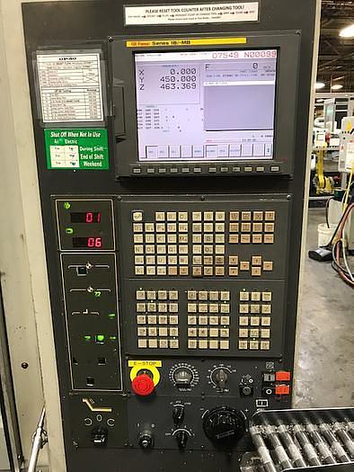 Used HARDINGE BRIDGEPORT XR760 VMC VERTICAL MACHINING CENTER WITH FANUC 18-iM CONTROL