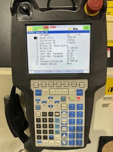 Used FANUC M-710iC/50 WITH IR VISION & R-30iA CONTROLLER, AS NEW! CLEANED & TESTED