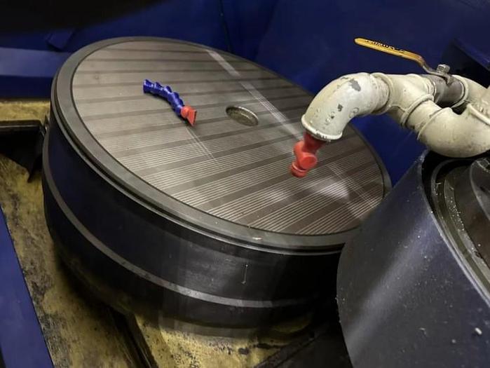 Used ECOTECH SMTW VR750 VERTICAL SPINDLE SURFAVE GRINDER W/ ACCESSORIES