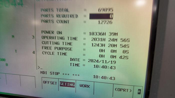 Used ENSHU EV530 CNC VERTICAL MACHINING CENTER