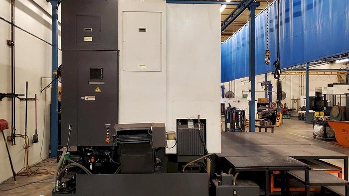 Used 2017 OKUMA V100R CNC VERTICAL TURNING CENTER