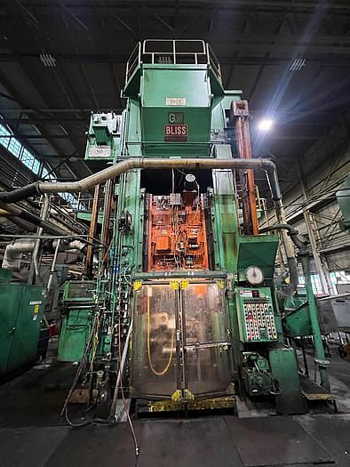 Used EW BLISS SE1-1500-54-60 STRAIGHT SIDE SINGLE CRANK PRESS ECCENTRIC GEARED