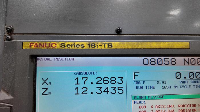 Used OKUMA HOWA 2SP-V40 TWIN SPINDLE VERTICAL TURRET LATHE