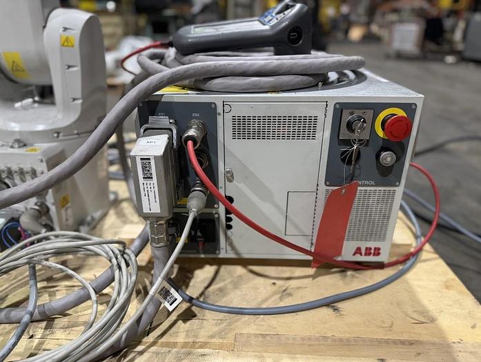 Used ABB IRB 1200-5/0.9 with IRC5 Compact Controller, Teach Pendant, and Cables