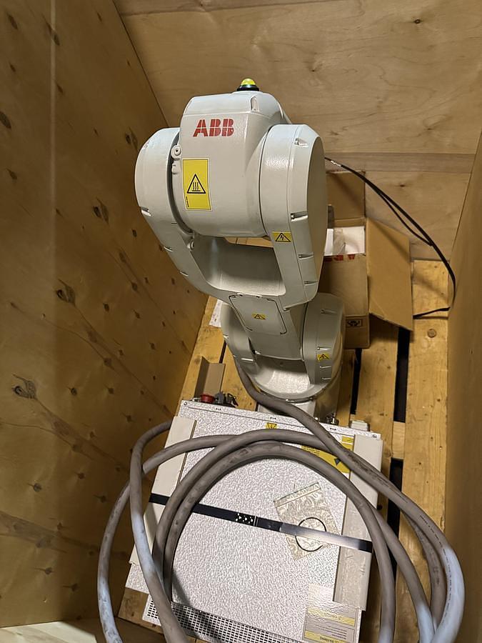 Used 2020 ABB IRB 1200-5/0.9 with IRC5 Compact Controller, Teach Pendant, and Cables