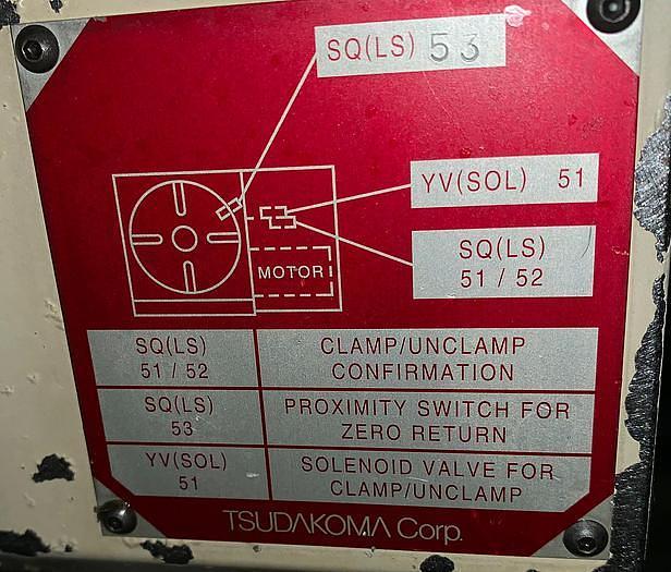 Used HARDINGE BRIDGEPORT XR760 VERTICAL MACHINING CENTER W/4TH AXIS TSUDA COMA ROTARY TABLE