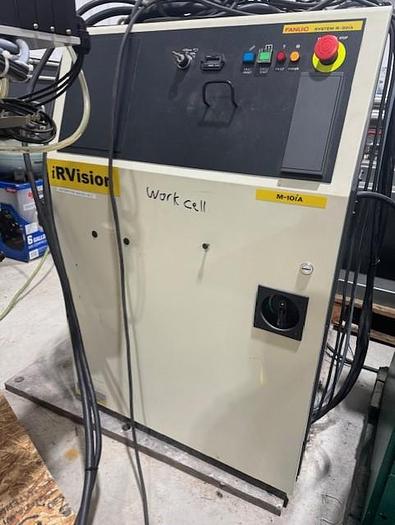 Used FANUC M10iA/10S ROBOT WITH R30iA CONTROLLER, VISION READY WITH CAMERA, ONLY 112 HOURS