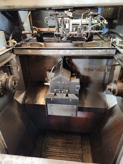 Used TAKAMAZ XD-8 PLUS CNC LATHE, 2 SPINDLES, 5" CHUCKS, 1.4" BAR