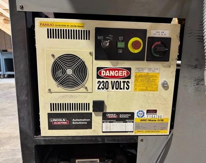 Used 2015 LINCOLN ELECTRIC AUTO-MATE 5 WITH FANUC ARC MATE 0iB ROBOTS AND R-30iB MATE CONTROL