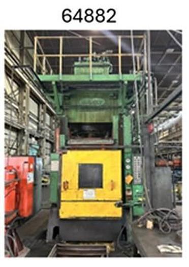 Used DANLY 1,000 TON HYDRAULIC PRESS GIB GUIDED STRAIGHT SIDE