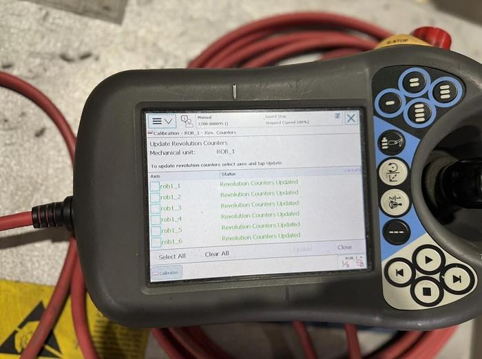 Used 2017 ABB IRB 1200-5/0.9 WITH IRC5 CONTROLS, TEACH & CABLES  IRB 1200-5/0.9 WITH IRC5 CONTROLS, TEACH & CABLES