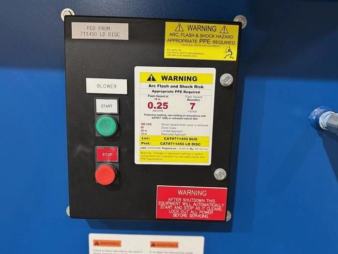 Used DONALDSON TORIT LIKE NEW DB2000 DOWNCRAFT BENCH, CLEANED AND TESTED