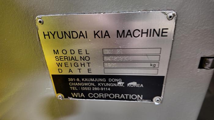 Used HYUNDAI KIA SKT 21 CNC TURNING CENTER