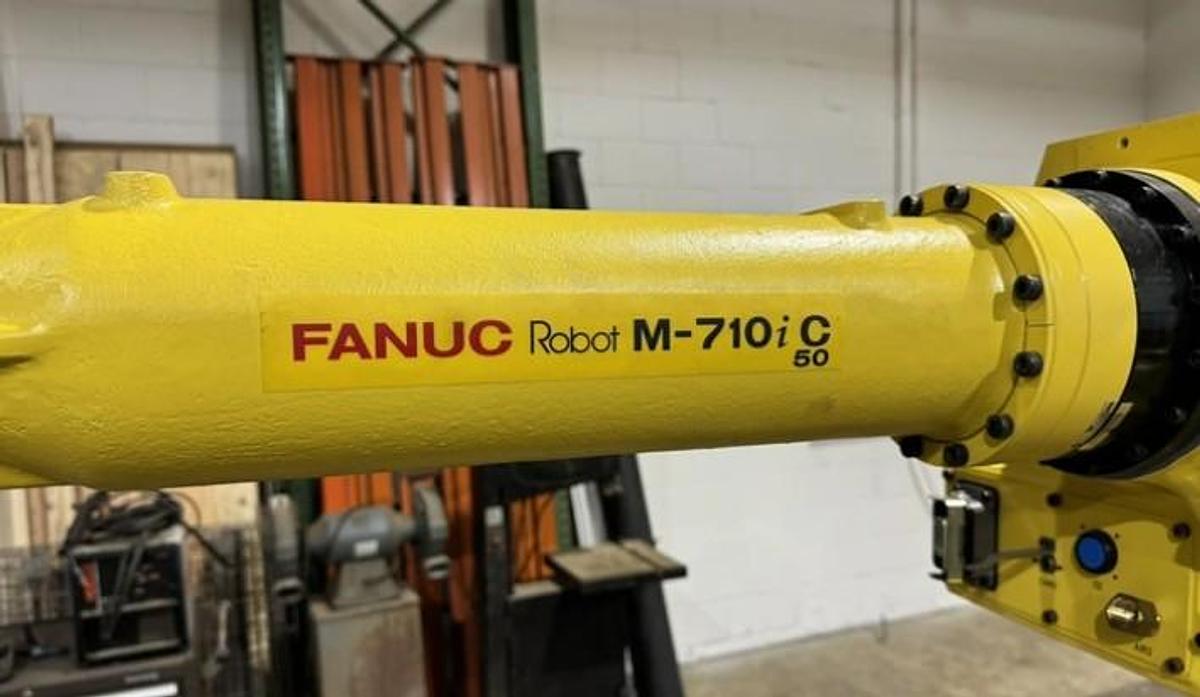 Used 2008 FANUC M710iC/50 with IR Vision and R30iA Controller Like New  (only 6 hours)