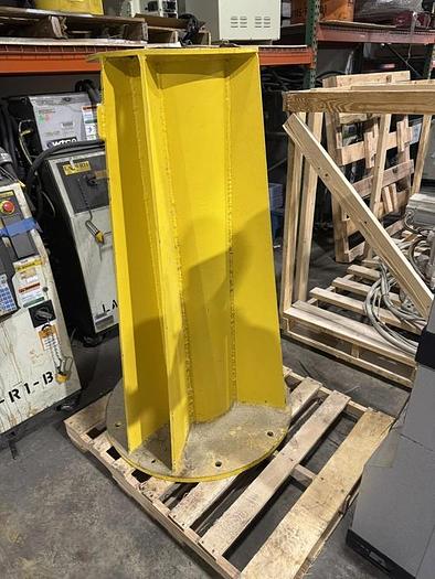 Used 2021 ABB IRB 4600-40/2.55 WITH IRC5 CONTROLS, CABLES, TEACH, PEDESTAL, TRANSFORMER AND MORE