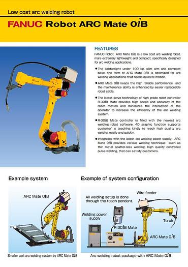 Used 2015 LINCOLN ELECTRIC AUTO-MATE 5 WITH FANUC ARC MATE 0iB ROBOTS AND R-30iB MATE CONTROL