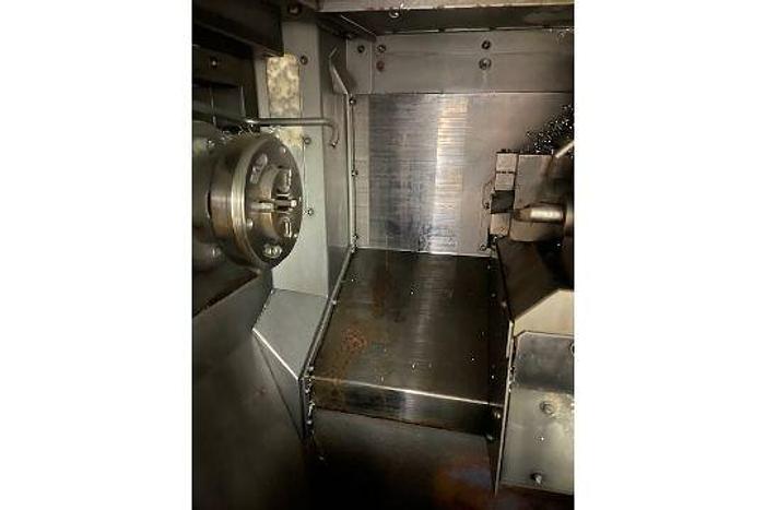 Used TAKAMAZ  XD-8 PLUS CNC LATHE, 2 SPINDLES, 5" CHUCKS, 1.4" BAR