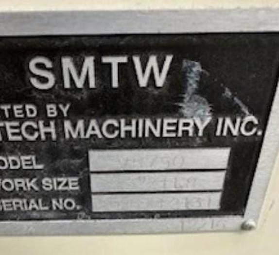 Used ECOTECH SMTW VR750 VERTICAL SPINDLE SURFAVE GRINDER W/ ACCESSORIES