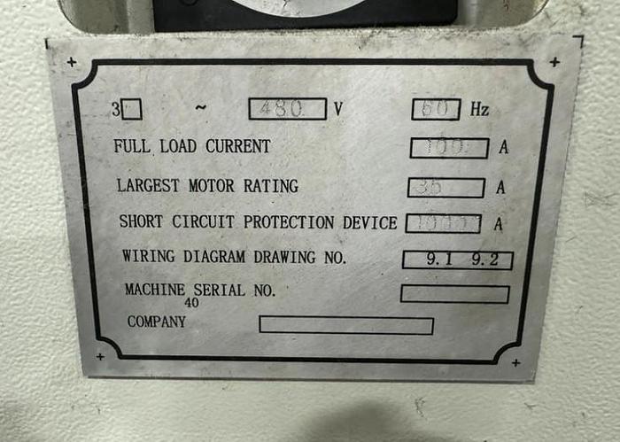 Used 2014 SMTCL VMC1000B Vertical Machining Center