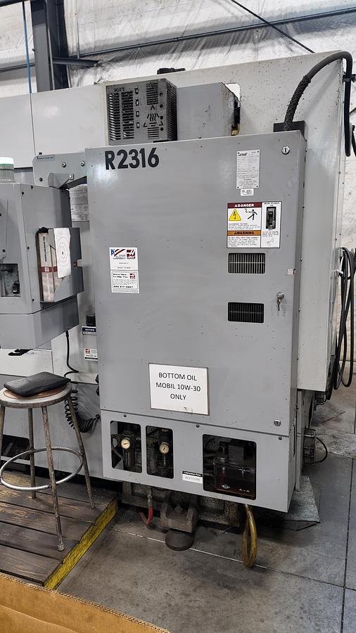 Used HAAS EC 400 TWIN PALLET HORIZONTAL MACHINING CENTER