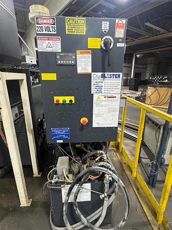 Used DMG MORI NLX 2500/700 2 AXIS CNC LATHE WITH CHIP BLASTER AND CONVEYOR