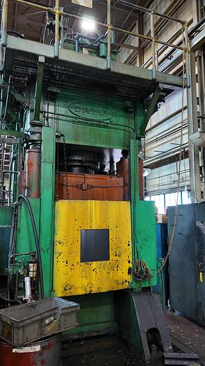 Used DANLY 1,000 TON HYDRAULIC PRESS GIB GUIDED STRAIGHT SIDE