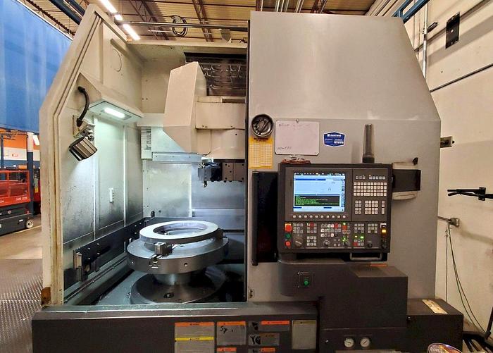 Used 2017 OKUMA V100R CNC VERTICAL TURNING CENTER