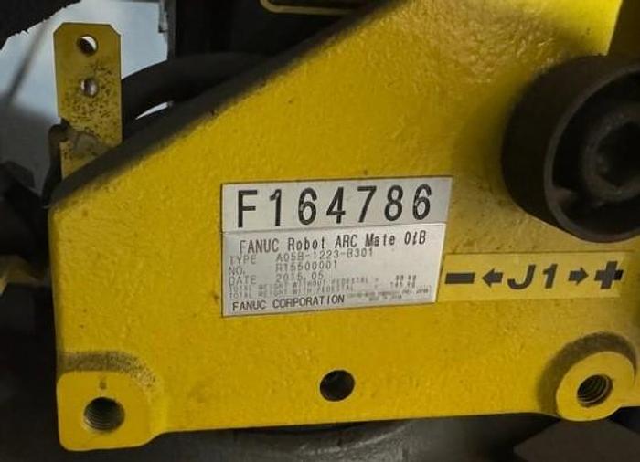 Used 2015 LINCOLN ELECTRIC AUTO-MATE 5 WITH FANUC ARC MATE 0iB ROBOTS AND R-30iB MATE CONTROL