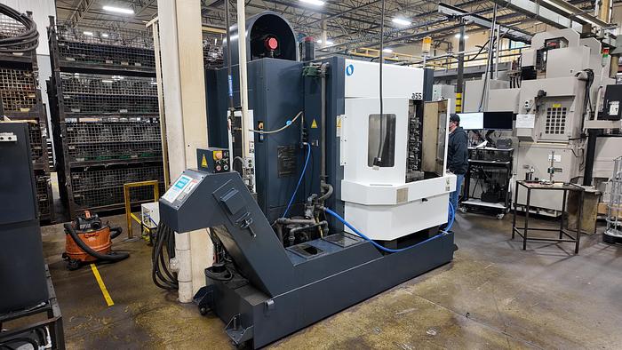 Used MAKINO A55 DELTA CNC HORIZONTAL MACHINEING CENTER