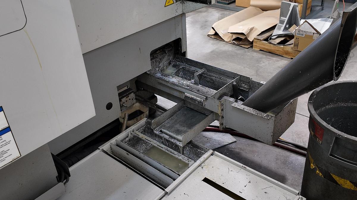 Used HAAS EC 400 TWIN PALLET HORIZONTAL MACHINING CENTER