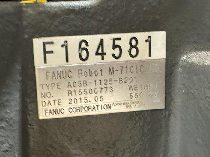 Used FANUC  M-710iC/50 6 AXIS ROBOT WITH R-30iB CONTROLLER