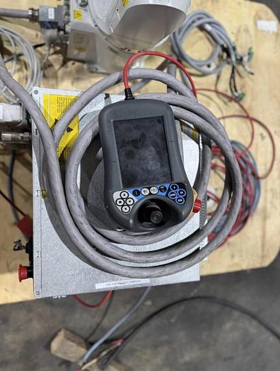 Used ABB IRB 1200-5/0.9 with IRC5 Compact Controller, Teach Pendant, and Cables
