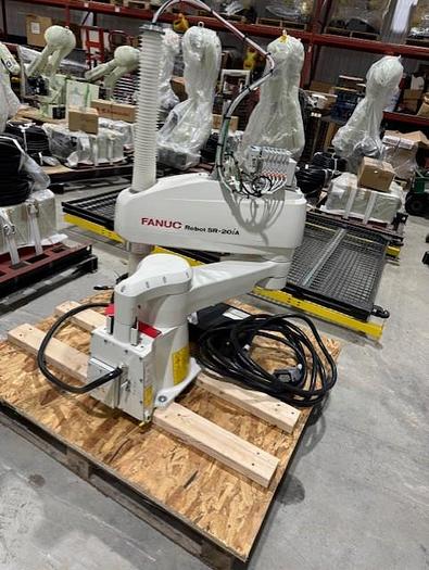 Used FANUC SR-20iA WITH R-30iB CONTROLS TEACH & CABLES, NEW NEVER USED