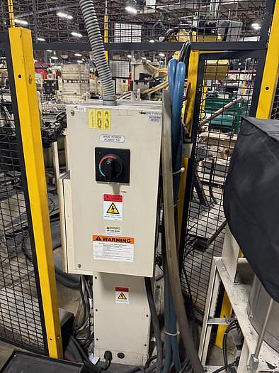 Used NELSON/FANUC STUD WELDING CELL WITH FANUC M-710iC/50 R-30iB AND ROBOT INTERFACE