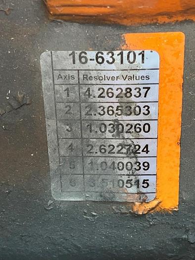 Used 2011 8 - ABB IRB 1600 MIG WELDING ROBOTS WITH IRC5 CONTROLS.