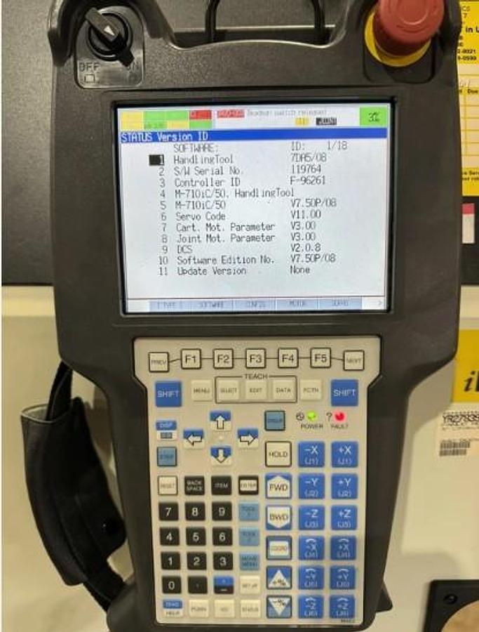 Used 2008 FANUC M710iC/50 with IR Vision and R30iA Controller Like New  (only 6 hours)