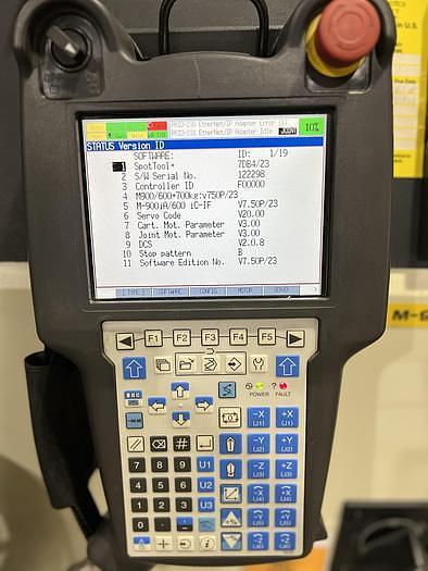 Used FANUC  M900iA/600 WITH R30iA CONTROLLER, CLEANED AND TESTED, ONLY 5,168 HOURS