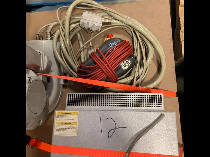 Used ABB IRB 140 WITH IRC5 CONTROLS, CABLES & TEACH PENDANT