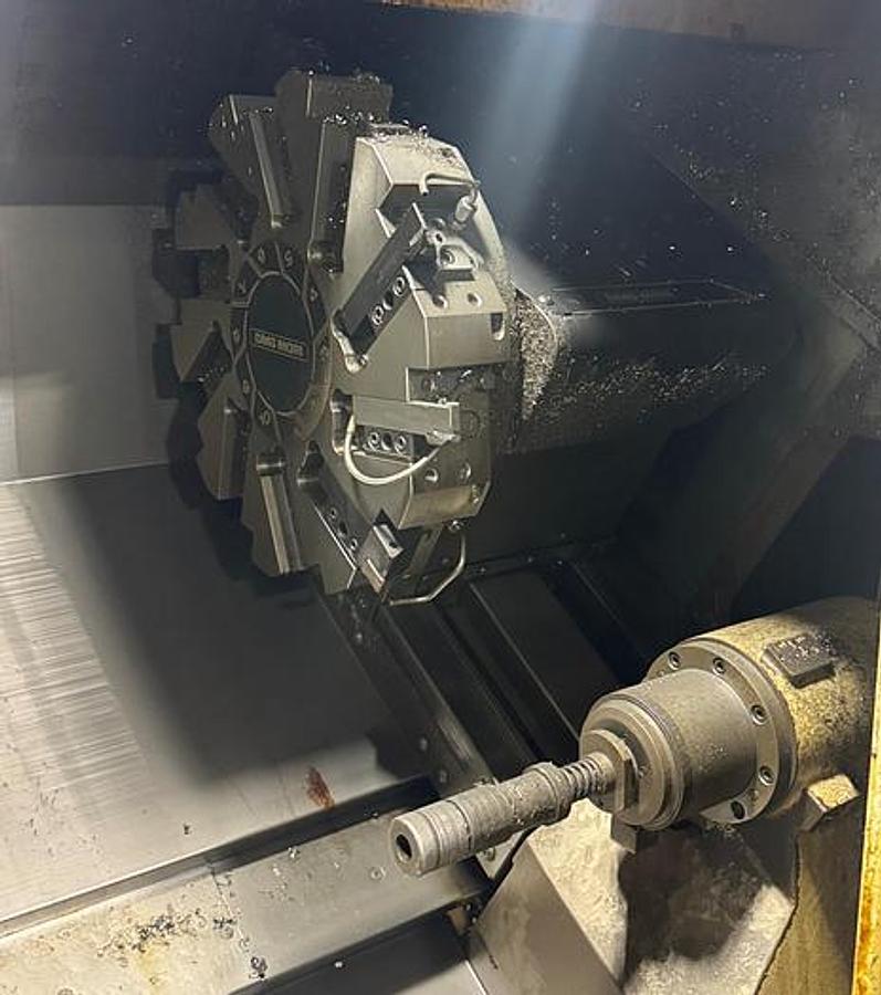 Used DMG MORI NLX 2500/700 2 AXIS CNC LATHE WITH CHIP BLASTER AND CONVEYOR