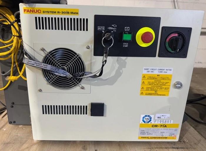 Used FANUC CR-7iA with R30iB Control, Cables & Teach