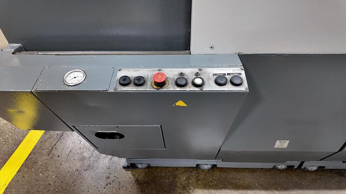 Used OKUMA HOWA 2SP-V40 TWIN SPINDLE VERTICAL TURRET LATHE