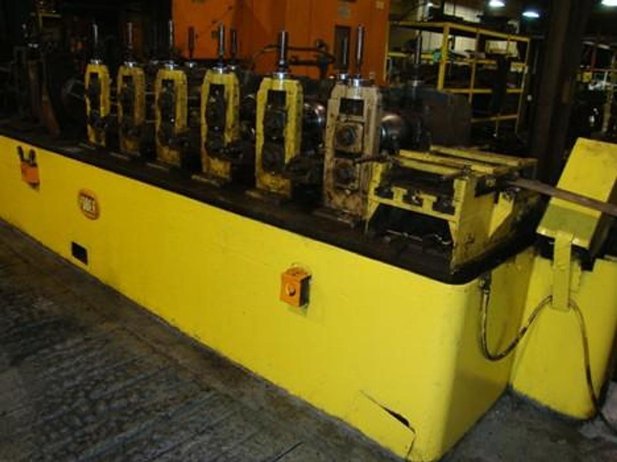 Used YODER  2" TUBE COMPLETE LINE MEANS YOU CAN START MAKING STEEL TUBE