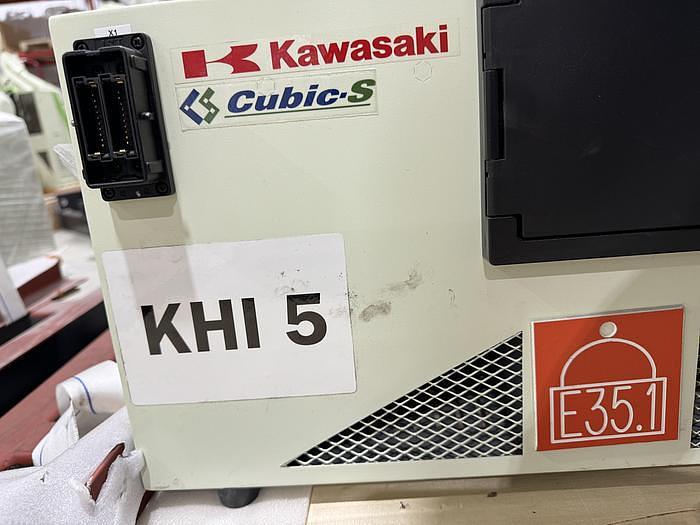 Used MULTIPLE LIGHTLY USED KAWASAKI  ROBOTS MODEL RS020N 6 AXIS 20KG X 1725MM REACH ROBOTS WITH E01 CONTROLLERS AND CUBIC S