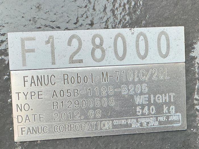 Used FANUC M-710iC/20L 6 AXIS ROBOT LIKE NEW! PAYLOAD 20KG X REACH 3,110 MM R-30iB CONTROLLER