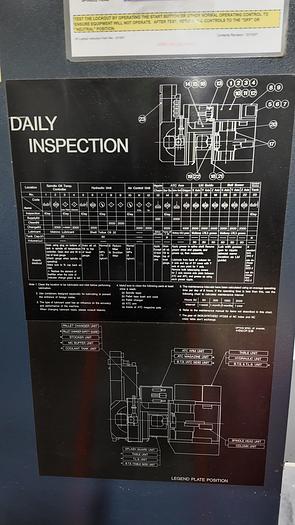Used MAKINO A55 DELTA CNC HORIZONTAL MACHINEING CENTER