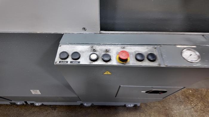 Used OKUMA HOWA 2SP-V40 TWIN SPINDLE VERTICAL TURRET LATHE