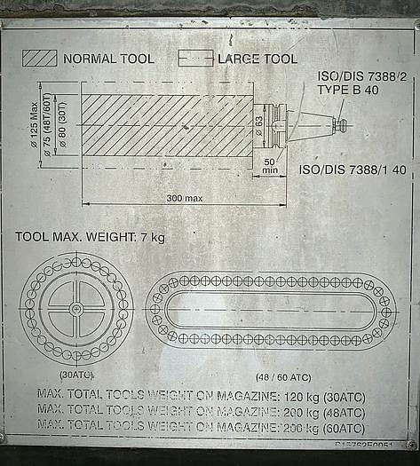 Used HARDINGE BRIDGEPORT XR760 VMC VERTICAL MACHINING CENTER WITH FANUC 18-iM CONTROL