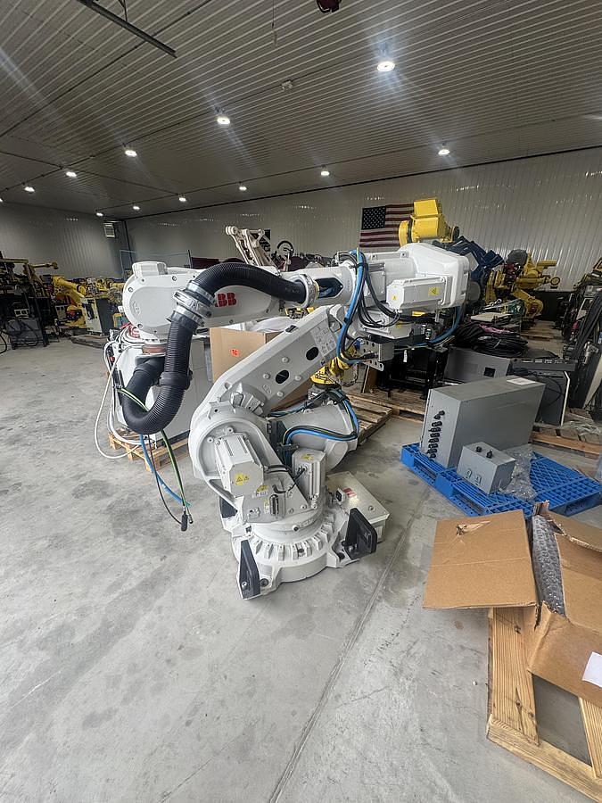 Used 2020 ABB NEVER USED IRB 6700-235/2.65 6 AXIS ROBOT WITH IRC5 CONTROLLER