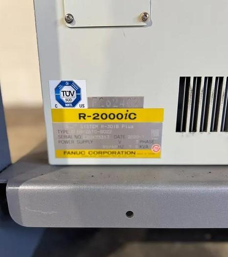 Used 1-Fanuc R2000iC/165F with R30iB Plus Controller, Cables, and Teach Pendants Date of Mfg.: 2020-10 Serial Number: F262402