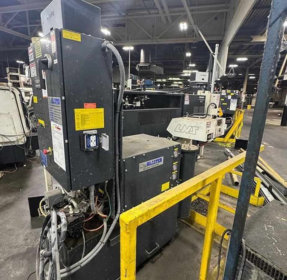 Used DMG MORI NLX 2500/700 2 AXIS CNC LATHE WITH CHIP BLASTER AND CONVEYOR